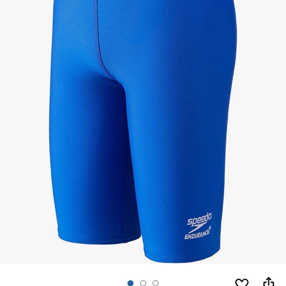 Speedo Youth Competitive Swimwear - Blue youth size M-L (24)